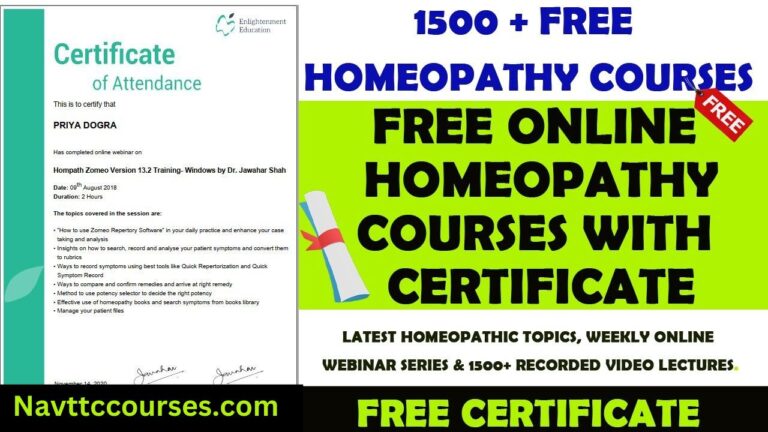 Online Homeopathy Course in Pakistan