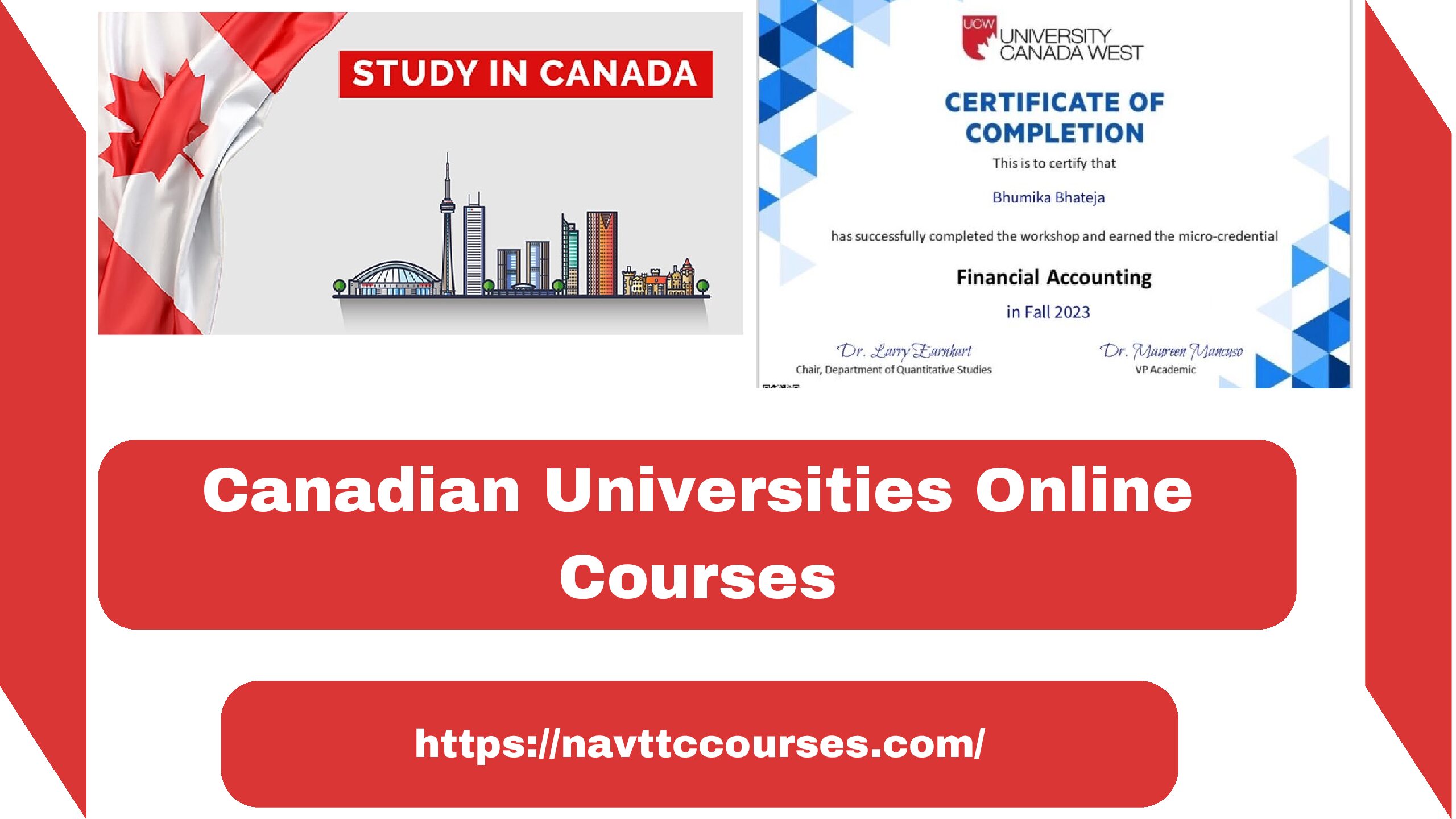 Canadian Universities Online Courses 2024