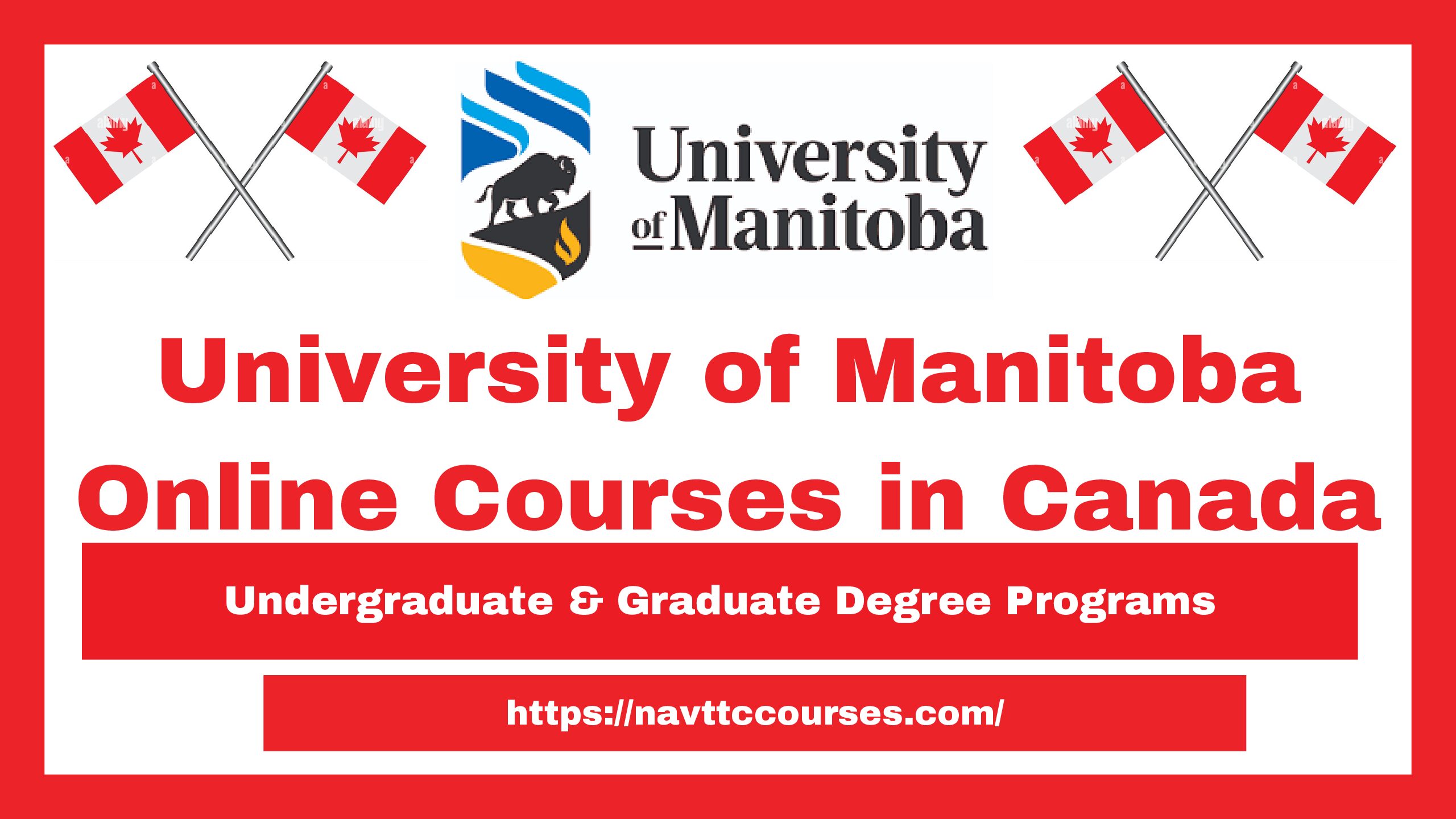 University of Manitoba Online Courses 2024 in Canada