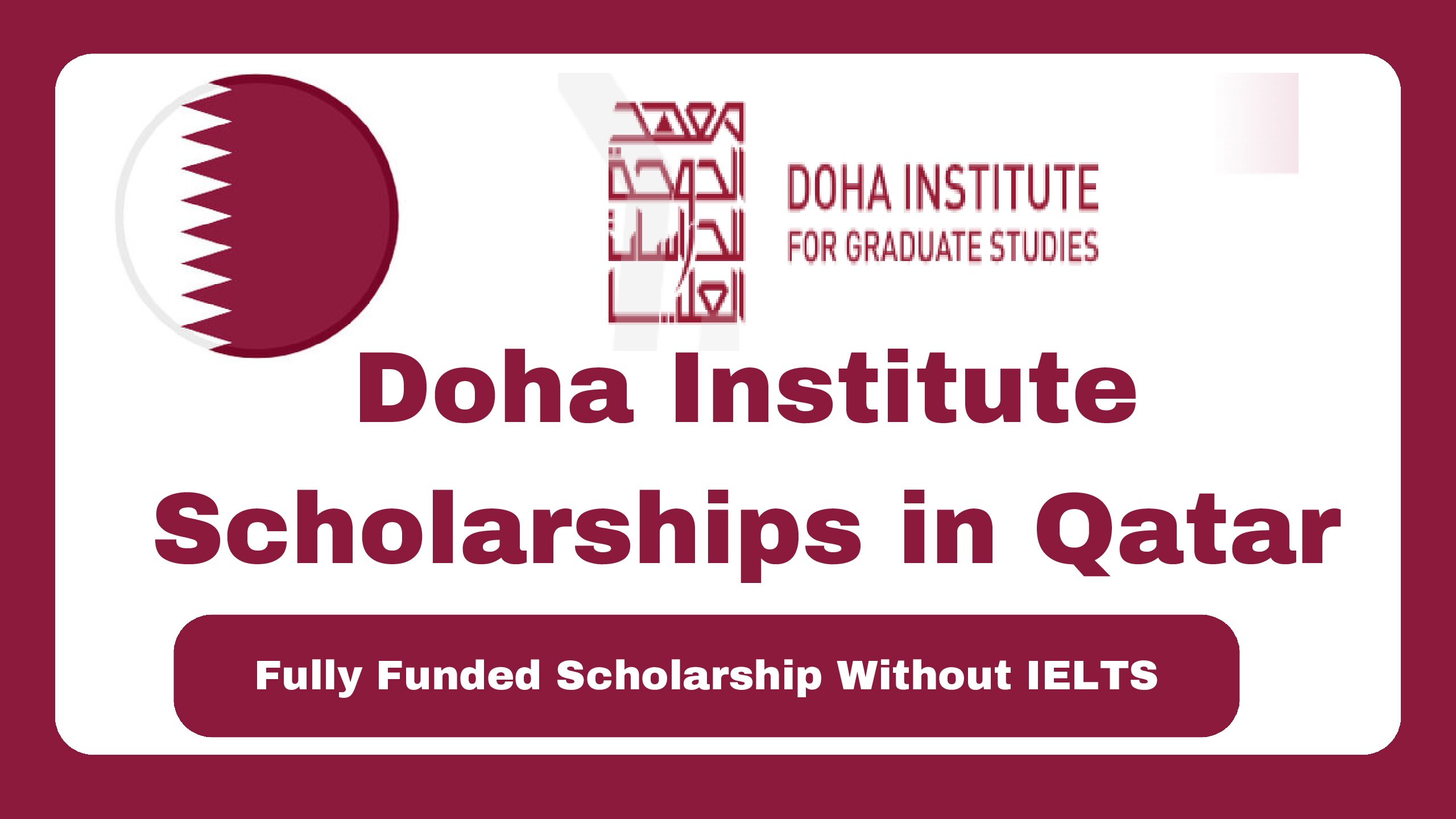 Doha Institute Scholarships in Qatar 2025 Fully Funded