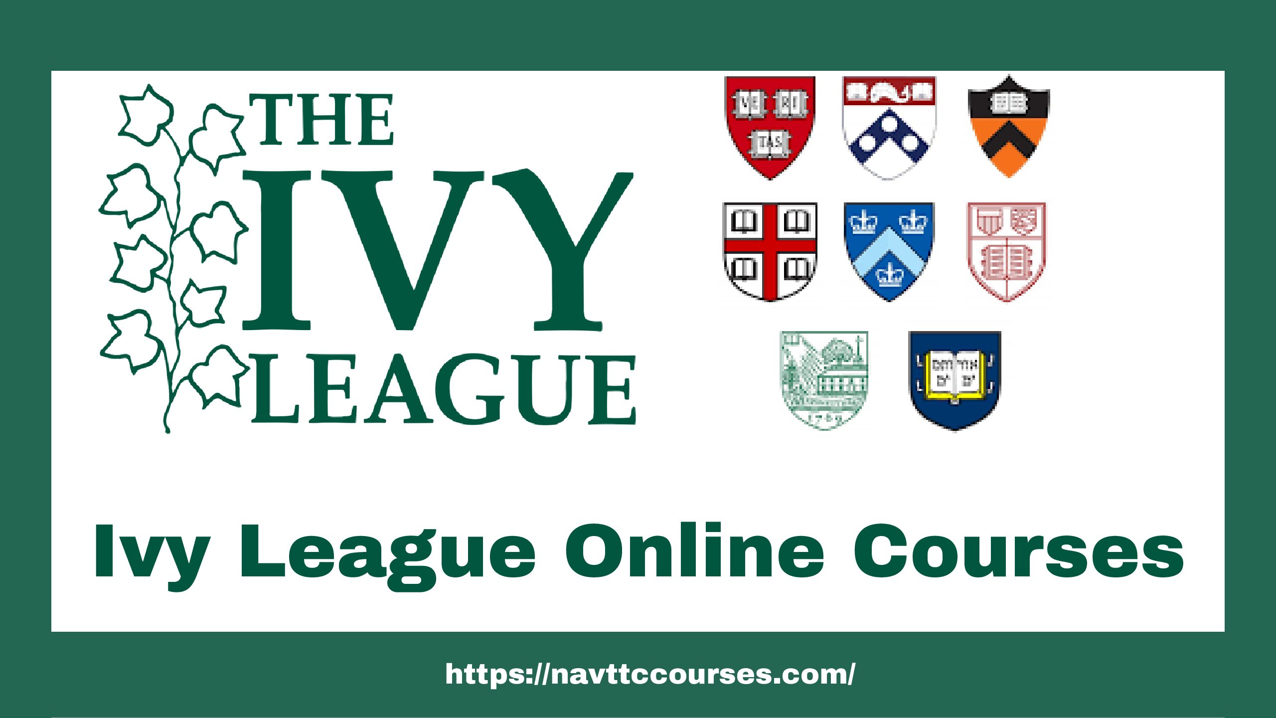 Ivy League Online Courses 2024